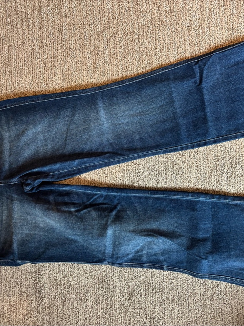 NWT Lovervet Women's Dark Indigo  Tummy Control, Boot Cut Jeans - Stretch Denim